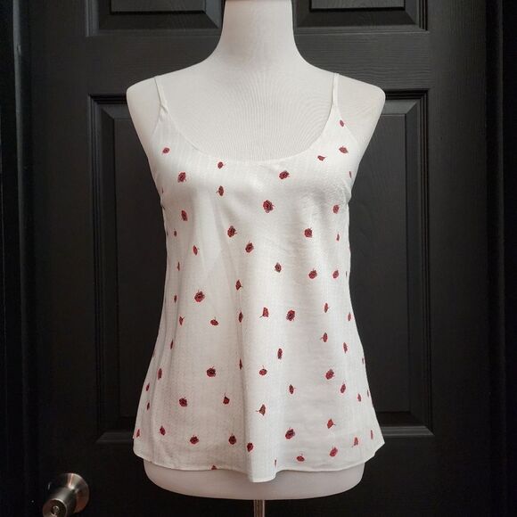 Rag & Bone 'Eva' Floral Camisole In White Floral - Picture 3 of 16